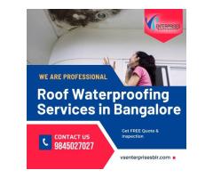 Roof Waterproofing Services in Bangalore