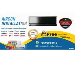 Free Aircon Installation Company Singapore