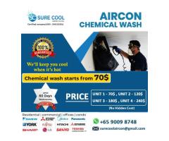 Aircon Chemical Wash Service Singapore