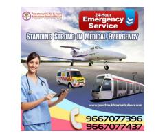 Choose Superb Panchmukhi Air Ambulance Services in Dimapur with Life Saving Medical Facility