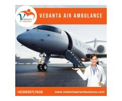 With Modern Life-Saving Facility Use Vedanta Air Ambulance in Guwahati