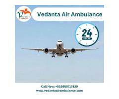 Hire Vedanta Air Ambulance Services in Indore for Top-care Medical Team