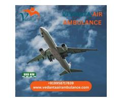 Use Life-Saving Vedanta Air Ambulance Service in Jamshedpur with Skilled Healthcare Team