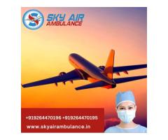 Utilize Sky Air Ambulance from Patna with the Best Healthcare Facility