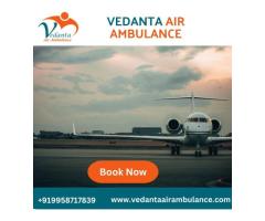 Select Vedanta Air Ambulance from Mumbai with Hi-tech Medicinal Treatment