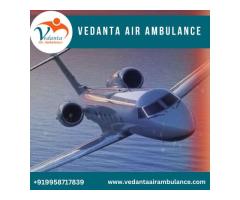 For Expert Healthcare Support Book Vedanta Air Ambulance Service in Varanasi