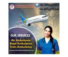 For Emergency Transfer of Patients Hire Panchmukhi Air Ambulance Service in Delhi