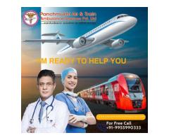 For the Life-Care Healthcare Team Take Panchmukhi Air Ambulance Service in Guwahati