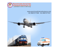 Hire Advanced Panchmukhi Air Ambulance Service in Varanasi for World-class Medical Care