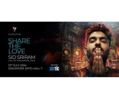 Share The Love - Sid Sriram Live in Singapore