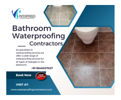 Bathroom Waterproofing Services in Bangalore