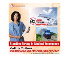 Use Panchmukhi Air Ambulance Services in Varanasi with First-Class Medical Assistance