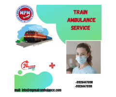 Available MPM Train Ambulance in Varanasi With Emergency ICU Setup