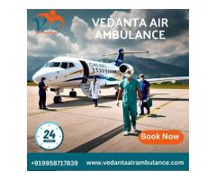 Avail of Top-level Medical Facilities Book Vedanta Air Ambulance Services in Varanasi