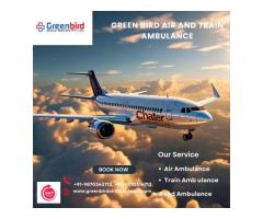 Take Top-grade Greenbird Air Ambulance Service in Cooch Behar with Updated ICU Setup