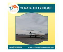 Select Vedanta Air Ambulance from Guwahati with Top MD Doctors Panel