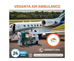 Avail of Vedanta Air Ambulance Services in Amritsar with High-tech Medical Machine