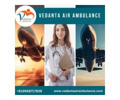 Get Vedanta Air Ambulance in Patna with Perfect Medical Services