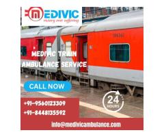 Avail of Medivic Train Ambulance in Gorakhpur Provides Care during the Journey