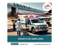 Take Top-class Vedanta Air Ambulance Service in Allahabad with Advanced Medical Facilities