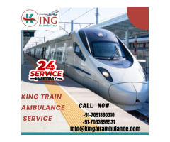 Use King Train Ambulance Service In Patna For 24*7 Hours Of Emergency Medical Delivery