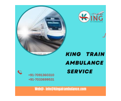 Select  King Train Ambulance Service In  Bangalore For Medical Amenities