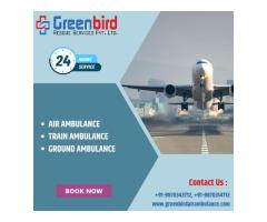 For Matchless Healthcare Facility Use Green Bird Air and Train Ambulance Services in Allahabad