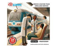 Use Medivic Aviation Train Ambulance Services in Jamshedpur for the Best Medical Service